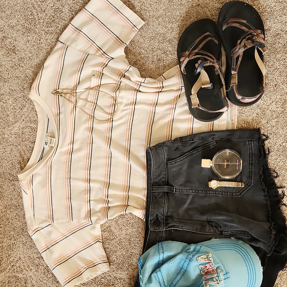 Vintage cropped tee